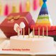 thumbnail image 5 of 50 Uds velas de cumpleaños vela para pastel de cumpleaños velas largas y finas decoración de pastel de fiesta de cumpleaños, 5 of 8