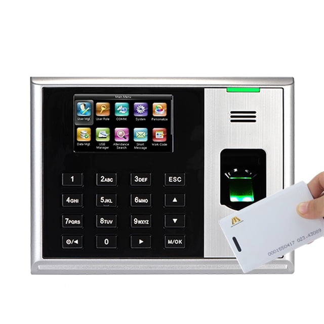 S30 Fingerprint TCPIP USB Password Office Time Clock Employee Recorder Device Biometric Time Attendance System ,Easy to Use