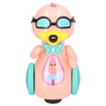 thumbnail image 2 of Máquina eléctrica de burbujas para niños, fabricante automático de burbujas, soplador de burbujas de pato de dibujos animados con luz, 2 of 14