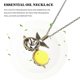 thumbnail image 3 of Essential Oil Necklace Aromatherapy Diffuser Neck Chain Women Neck Jewelry, 3 of 4