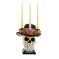 Alluring Skull Candle Holder