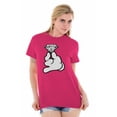 thumbnail image 4 of Diamond Mickey Ring Princess Jewel Women's Graphic T Shirt Tees Brisco Brands L, 4 of 6