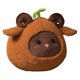 thumbnail image 1 of Muñeco de peluche de cordero con hierba que se transforma en una bola de cordero que planta hierba, muñeco gordito de oveja, marrón, 1 of 5