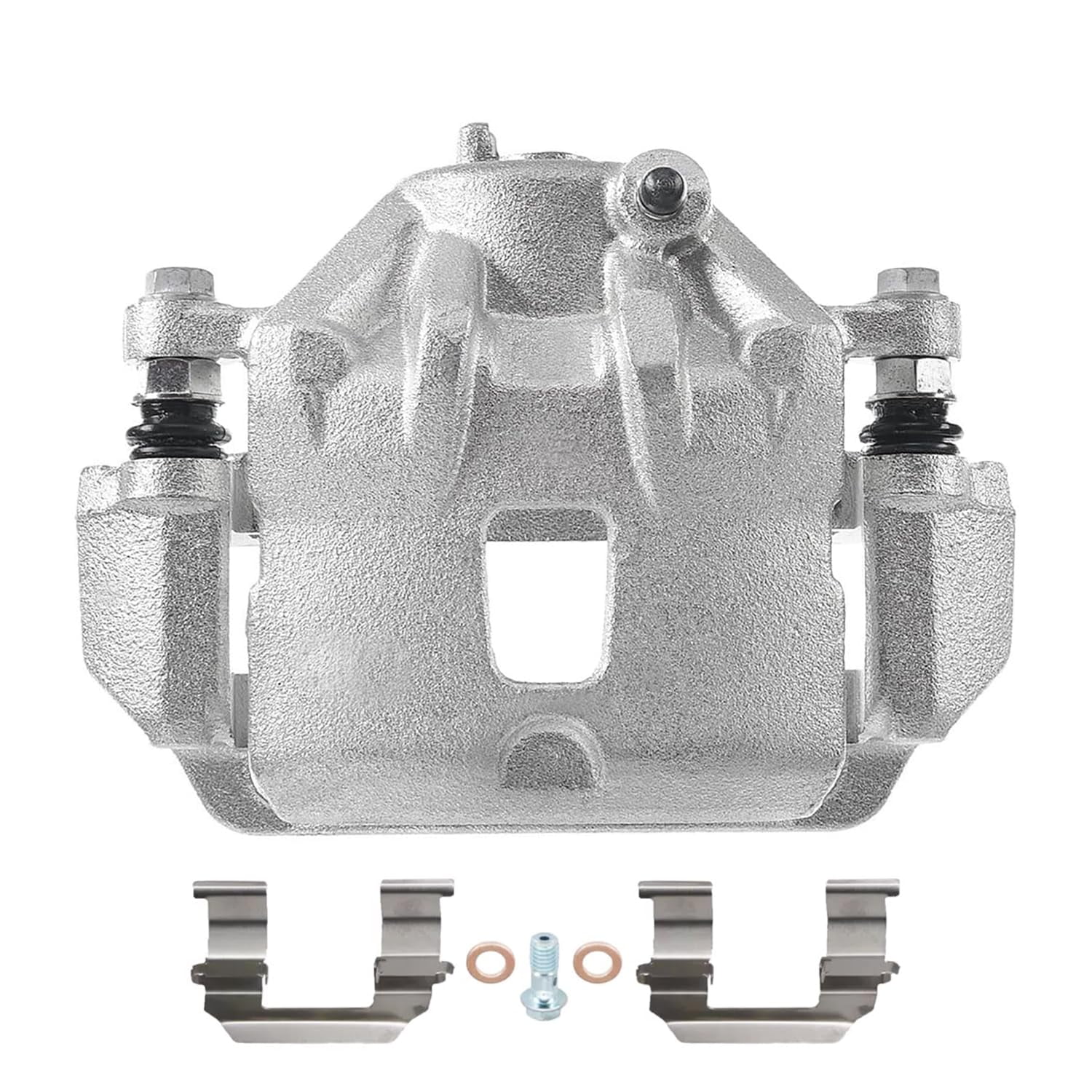 Detroit Axle - Front Brake Calipers for 07-10 Hyundai Elantra Kia Magentis, 06-10 Sonata Optima Disc Brake Calipers with Brackets Assembly 2006 2007 2008 2009 2010
