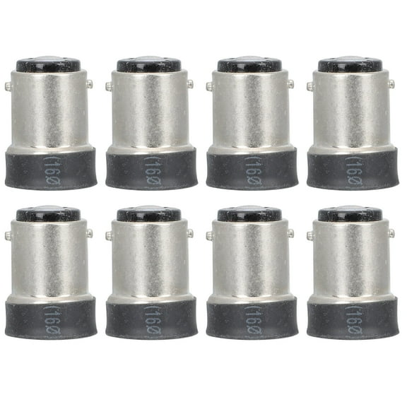ELAYARD 8pcs Light Lamp Adapter Black Plastic High Temperature Resistant for Halogen Lamp