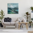 thumbnail image 2 of Stupell Industries Modern Green Mountains Landscape Painting Gallery Wrapped Canvas Print Wall Art, Design by Silvia Vassileva, 2 of 7