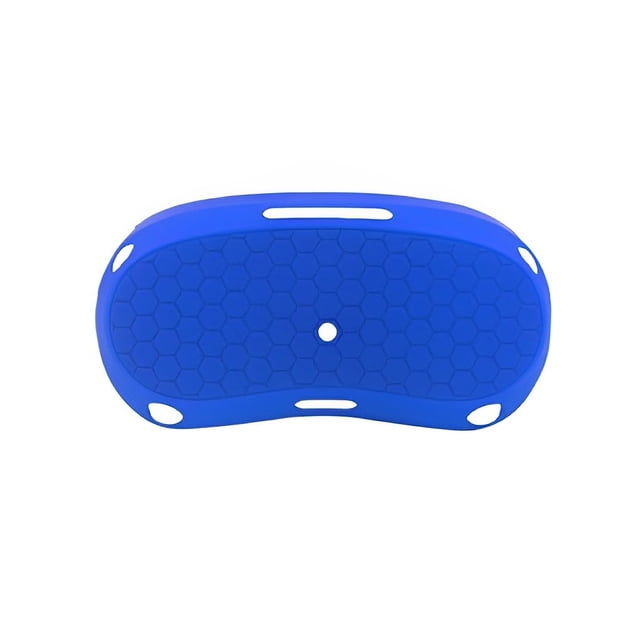 Inteprter Protector de consola de auriculares VR lavable reemplazo de accesorios de protección desmontable a prueba de polvo para 4 Electrónica Azul