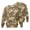 Brown, variant on Shirts for Men Long Sleeve Crew Neck Casual Fall Trendy Camo Print Pullover Loose Fit Athletic Workout Blouses Dark Green 2XL