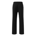 thumbnail image 7 of XINPING Black Work Pants Men Big and Tall Tapered Jogger Casual Pants Elastic Waistband Active Athletic Workout Pants with Pockets, 7 of 7