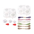 thumbnail image 3 of kokiya DIY Soap Making Kit Silicone Maker Versatile Handmade Craft Set for Art Projects strawberry, 3 of 10