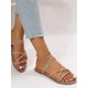 thumbnail image 3 of Women's Fashion Rhinestone Decorated Flat Sandals, 3 of 3