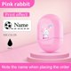 thumbnail image 1 of Personalized Pink Name Stamp - Perfect Gift for Kids, Teachers, and Nurses!, 1 of 5