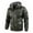 Green, variant on EGNMCR Men's Leather Jackets Winter Warm Camouflager Printed Puffer Cardigan Outwear Jackets with Side Seam Pockets Casual Hoodie Zipper Outdoor Hiking Mountain Windproof Coats Jacket on Clearance