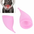 thumbnail image 4 of QARUN Silicone Menstrual Cup,Comfortable Reusable Period Cup,Collector Safe Female Period Lady Feminine Hygiene Cup,Menstruation Supplies Reusable, 4 of 7