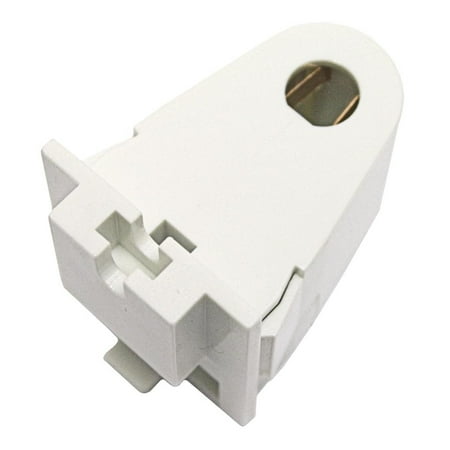 - General 02537 - Slimline Single Pin Shallow Base Pedestal Slide-On Quickwire Fluorescent Lamp Holder Stationary End Socket (FE314 2537 FLUOR STATION)