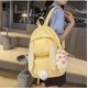 thumbnail image 3 of LHSHID Kawaii Bunny Ear Backpack for Girls Teen Women School Daypack for Travel Bookbag with Cute Pendant (Blue), 3 of 6