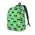 thumbnail image 1 of Easygdp alien cartoons Mochila de Lona Resistente para Laptop, Compatible con Laptops de 15 a 17 pulgadas, Ideal para Escuela, Trabajo y Viajes-Medium, 1 of 5