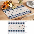 thumbnail image 6 of 4th of Placemats Set of 12, July USA Flag Star Patriot Cotton Linen Non-Slip Place Mats Washable Table Mats for Kitchen Dining Table Decorations Indoor/Outdoor, 6 of 9