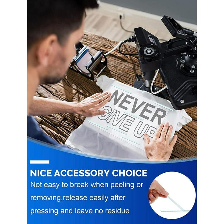 Olyee 4 Rolls Heat Tape Sublimation,heat Proof Tape 10mm X 33m/108ft Clear Htv | UK