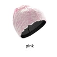 thumbnail image 4 of Minnieouse Gorro de natación para adultos, gorro de baño impermeable de cuero con encaje, cómodo gorro de baño decorativo, entrenamiento de seguridad Sombreros Rosado Minnieouse AP013962-03, 4 of 6