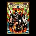 thumbnail image 2 of Kiss 1973 Glam Hard Rock Band 40th Anniversary Tour of the Rising Sun T-Shirt, 2 of 2