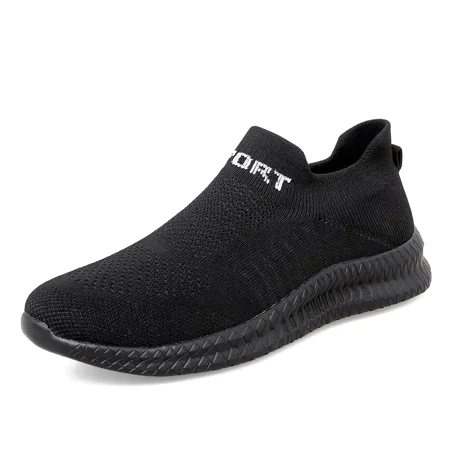 

Men Slip On Knit Running Shoes