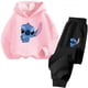 thumbnail image 3 of Sudadera con capucha con estampado de Stitch Trucksuit Harajuku para niños de 3 a 14 años, moda urbana de otoño, jersey para niños y niñas, deportes al aire libre, 3 of 5