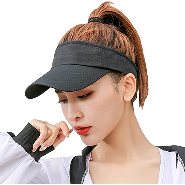 Gorra anti-UV para mujer, gorra deportiva de secado rápido, gorra ultraligera, gorra de tenis de golf, diadema para montar, gorra de béisbol para correr en verano JM
