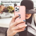 thumbnail image 4 of JETech Glitter Case for iPhone 12 Pro Max, 6.7-Inch, Bling Sparkle Shockproof Phone Bumper Cover, Cute Sparkly for Women and Girls (Rose Gold), 4 of 7