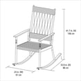 thumbnail image 2 of Chaise berçante en osier de Mainstays, 2 of 5