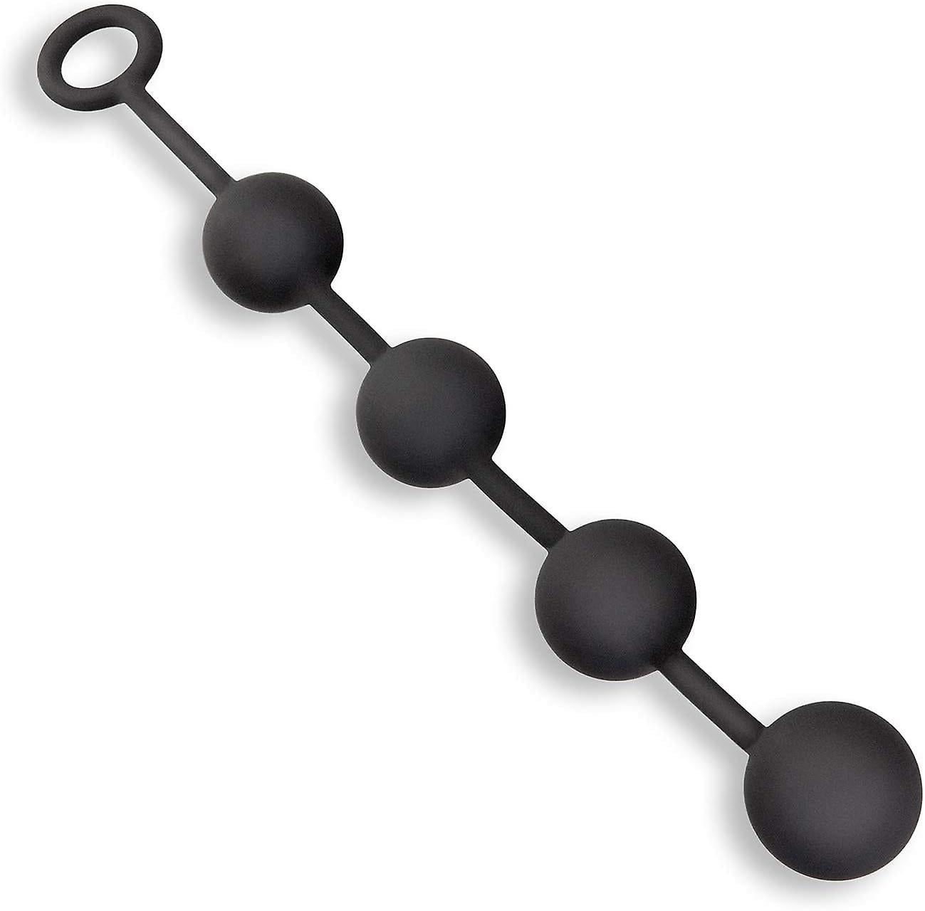 plug anal de bolitas Mini Plug Anal Bolitas Color Negro