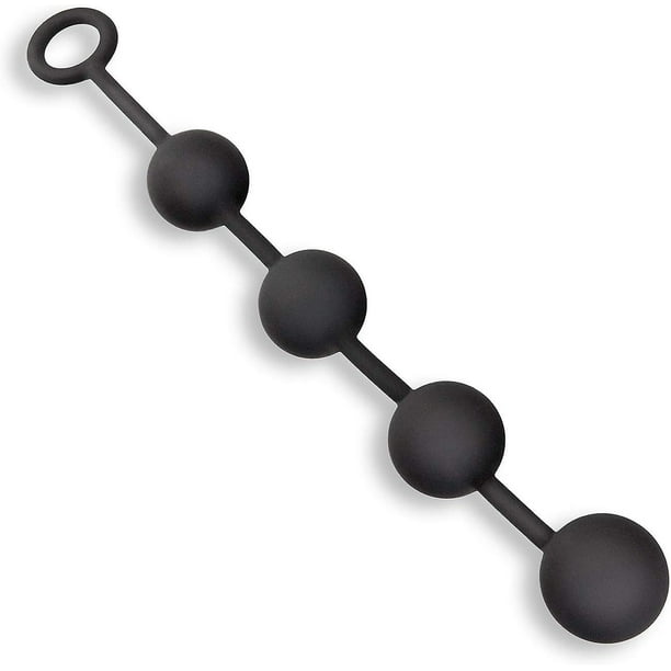 Bolas anales particularmente grandes de - 4,8 cm - 48,0 cm de largo - Exterior suave hecho de silicona 100% premium e interior duro - Plug anal erótico Rojo Verde Cocina, Decoración y Otros
