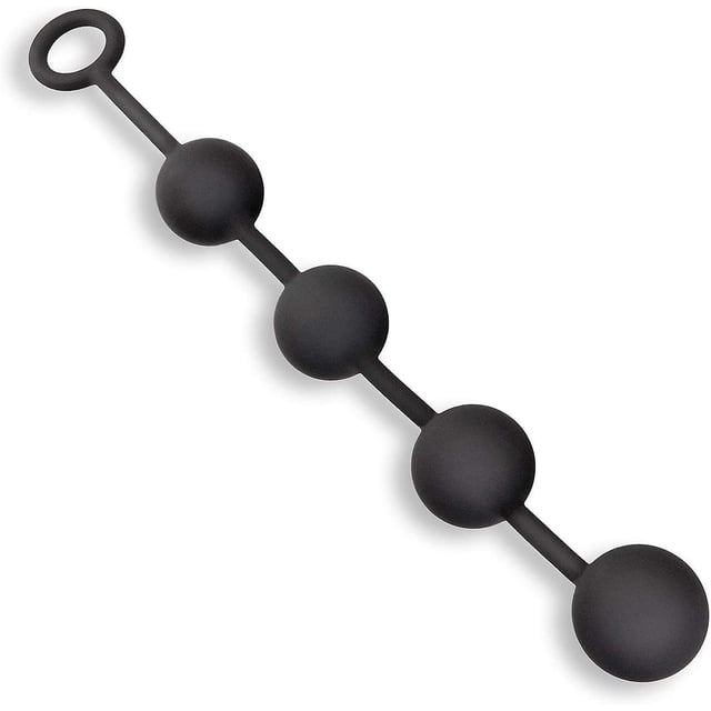Bolas anales particularmente grandes de - 4,8 cm - 48,0 cm de largo - Exterior suave hecho de silicona 100% premium e interior duro - Plug anal erótico Rojo Verde Cocina, Decoración y Otros