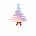 thumbnail image 1 of Ganfancp Árbol de Navidad Bandera Decoración para Fiestas Decoración para Fiestas de Navidad Árbol de Navidad Plugin Pastelería Tarjeta Decoración Pastel Tarjeta de Papel Ofertas Flash 30X Árbol de N, 1 of 1