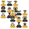 thumbnail image 2 of pdqouc 2-Set Graduation Honeycomb Centerpiece, 3D Paper Craft Table Topper and Desktop Decor for Grad Party, School Celebration, and Festive Table Scene, 2 of 5