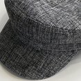 thumbnail image 2 of CoCopeaunts Beret Hat Vintage Men Women Cap Spring Autumn Linen Flat Newsboy Cap Artist Painter Sailor Hat Casual Berets, 2 of 7