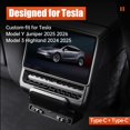 thumbnail image 2 of Hub USB DGXWLLW para Tesla Model Y 2025-26, 120 W, doble Type-C, 2 of 6