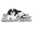 thumbnail image 1 of Cama para gatos Furhaven ThermanAP, autocalentable, lavable, diseño de leopardo de las nieves, 1 of 9