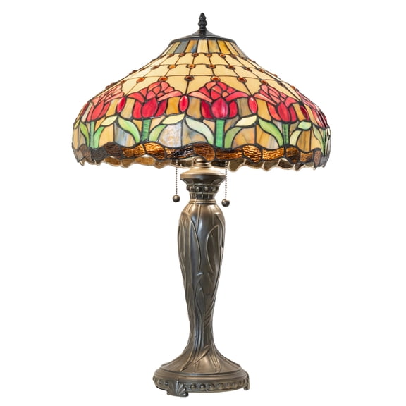 27" High Colonial Tulip Table Lamp
