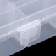thumbnail image 5 of Organizador Caja de almacenamiento de plástico ajustable con 36 compartimentos para joyas y pendientes (transparente) JShteea  Libre de BPA, 5 of 7