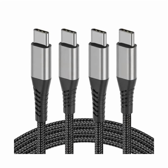 USB C to USB C Cable 3ft, 2 Pack 60W/3A USB C to C Cable Fast Charging Cord Type C to Type C Cable for iPhone 17 16 15 Pro Max, MacBook, Samsung Galaxy S25 S24 S23 Ultra, USBC to USBC Cable 3FT