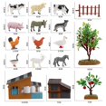 thumbnail image 4 of fastboy 21Pcs Farm Animals Set Realistic Tiny Farm Animal Figures TOY for Party Kids, 4 of 6