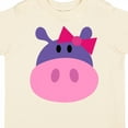 thumbnail image 4 of Inktastic Girl Hippo Girls Toddler T-Shirt, 4 of 5