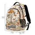 thumbnail image 2 of FORMRS Unisex Backpack Elementary School Travel Bookbag with Reflective Stripes, Forest Pattern, 2 of 7