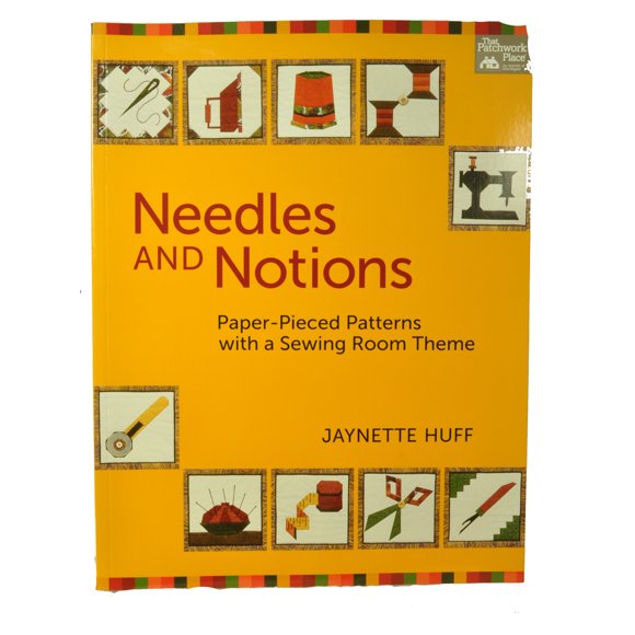 Needles and Notions Paper Pieced Patterns Sewing Book