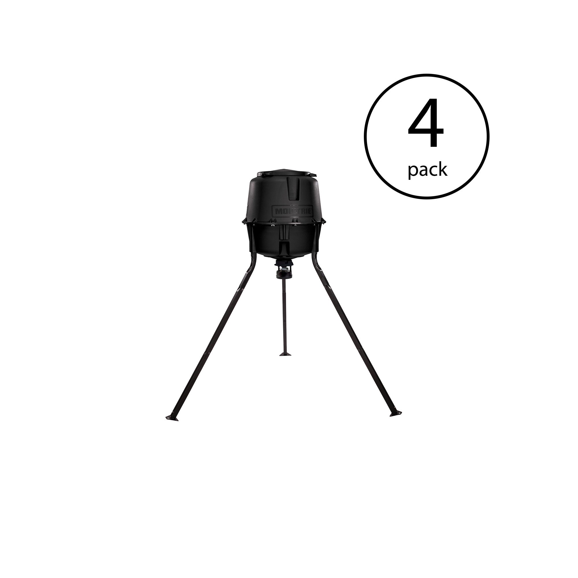 Moultrie 30 Gallon Hopper Hunting Tripod Deer Feeder w/ Digital Timer