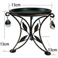 thumbnail image 5 of POPIDOME 5.1" x 5.1" x 5.1" Black Iron Plant Stand, 5 of 6