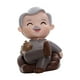 thumbnail image 2 of Bonita estatua de abuela y abuelo, figura en miniatura, adorno para tarta de abuelos., 2 of 9