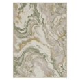 thumbnail image 6 of GENIMO 5'x7' Area Rug for Living Room, Machine Washable Non Slip Low Pile Rug for Bedroom Dining Room, Contemporary Abstract, Dusty Sage, 6 of 6