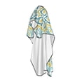 thumbnail image 3 of ZICANCN Hair Cutting Cape for Adults, Cyan Floral Motif Tribal Cape Salon Barber Cape for Hair Stylist Shampoo Capes Waterproof, 55x66 Inches, 3 of 7